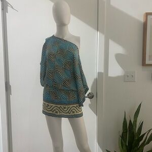 Tolani silk dress (XS) 100% Silk
